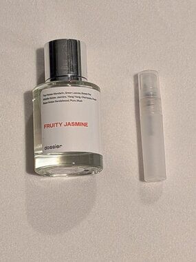 Dossier Fruity Jasmine Perfume - Inspired by Dior J’Adore, 5 mL sample
